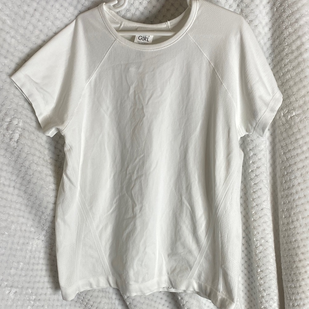 Athleta Girl Classic White Tee